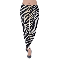 Cuts  Catton Tiger Velvet Leggings by nate14shop