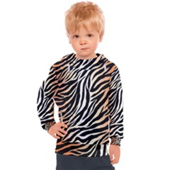 Cuts  Catton Tiger Kids  Hooded Pullover