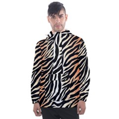 Cuts  Catton Tiger Men s Front Pocket Pullover Windbreaker by nate14shop