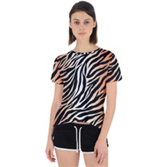 Cuts  Catton Tiger Open Back Sport Tee by nate14shop