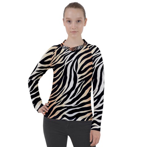 Cuts  Catton Tiger Women s Pique Long Sleeve Tee by nate14shop