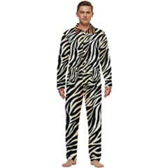 Cuts  Catton Tiger Men s Long Sleeve Velvet Pocket Pajamas Set