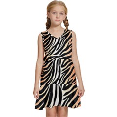 Cuts  Catton Tiger Kids  Sleeveless Tiered Mini Dress by nate14shop