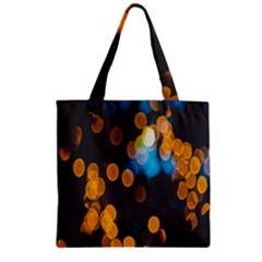 Desktop Zipper Grocery Tote Bag