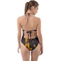 Desktop Halter Cut-Out One Piece Swimsuit View2