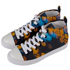 Desktop Women s Mid-top Canvas Sneakers by nate14shop