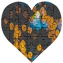 Desktop Wooden Puzzle Heart View1