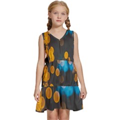 Desktop Kids  Sleeveless Tiered Mini Dress