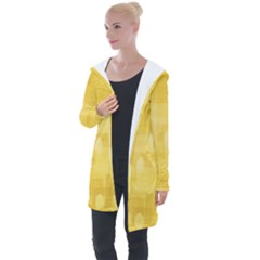 Digital-paper Longline Hooded Cardigan by nate14shop