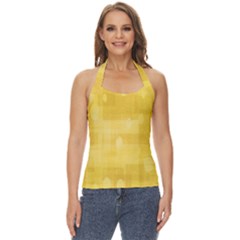 Digital-paper Basic Halter Top