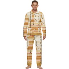 Easter 001 Men s Long Sleeve Velvet Pocket Pajamas Set by nate14shop