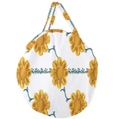 Easter Giant Round Zipper Tote by nate14shop