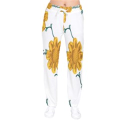 Easter Women Velvet Drawstring Pants by nate14shop