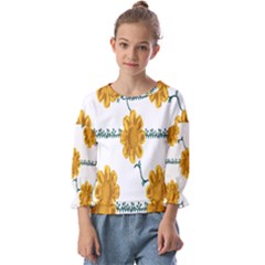 Easter Kids  Cuff Sleeve Top