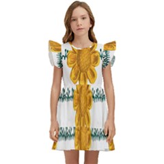 Easter Kids  Winged Sleeve Dress