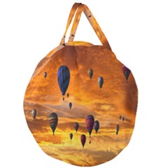 Emotions Giant Round Zipper Tote by nate14shop