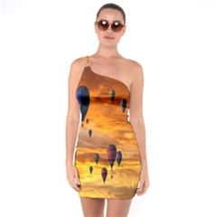 Emotions One Soulder Bodycon Dress