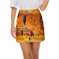 Emotions Mini Front Wrap Skirt