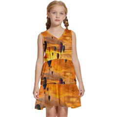 Emotions Kids  Sleeveless Tiered Mini Dress