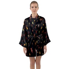 Fireworks- Long Sleeve Satin Kimono by nate14shop