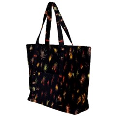 Fireworks- Zip Up Canvas Bag by nate14shop