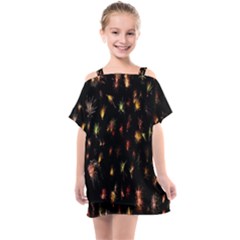 Fireworks- Kids  One Piece Chiffon Dress