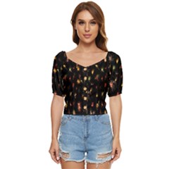 Fireworks- Button Up Blouse