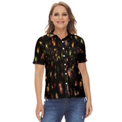 Fireworks- Women s Short Sleeve Double Pocket Shirt