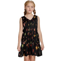 Fireworks- Kids  Sleeveless Tiered Mini Dress