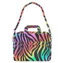 Rainbow Zebra Stripes MacBook Pro Shoulder Laptop Bag  View2