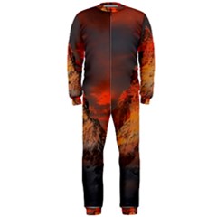 Switzerland-zermatt-mountains-snow- Onepiece Jumpsuit (men)