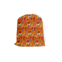 Animals Pet Cats Drawstring Pouch (medium) by artworkshop