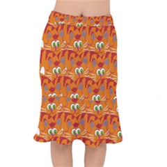 Animals Pet Cats Short Mermaid Skirt by artworkshop