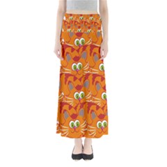 Animals Pet Cats Full Length Maxi Skirt by artworkshop