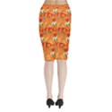 Animals Pet Cats Midi Wrap Pencil Skirt View2