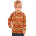 Animals Pet Cats Kids  Hooded Pullover View1