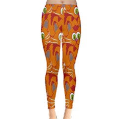 Animals Pet Cats Inside Out Leggings by artworkshop