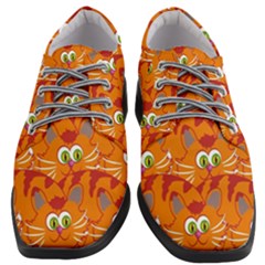 Animals Pet Cats Women Heeled Oxford Shoes by artworkshop