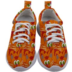 Animals Pet Cats Kids Athletic Shoes by artworkshop