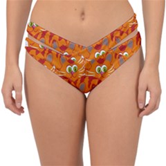 Animals Pet Cats Double Strap Halter Bikini Bottom by artworkshop