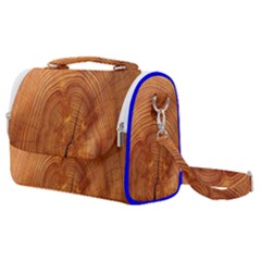 Annual Rings Tree Wood Satchel Shoulder Bag by artworkshop