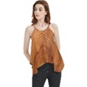 Annual Rings Tree Wood Flowy Camisole Tank Top View1