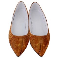 Annual Rings Tree Wood Women s Low Heels by artworkshop