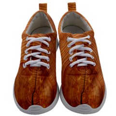 Annual Rings Tree Wood Mens Athletic Shoes by artworkshop