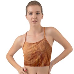 Annual Rings Tree Wood Mini Tank Bikini Top by artworkshop