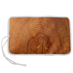 Annual Rings Tree Wood Pen Storage Case (l) by artworkshop