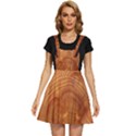 Annual Rings Tree Wood Apron Dress View1