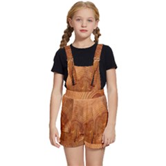 Annual Rings Tree Wood Kids  Short Overalls by artworkshop