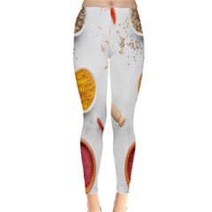 Masala Spices Food Leggings  by artworkshop