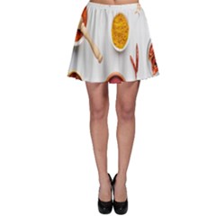 Masala Spices Food Skater Skirt by artworkshop